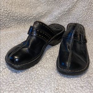 Boc Born Concept Women’s Leather Mules Black